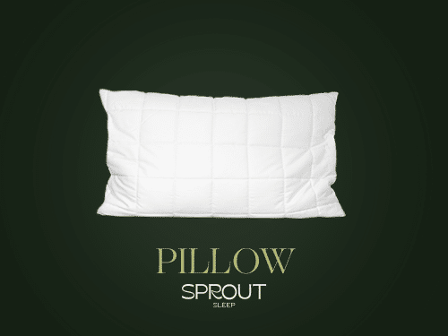 Product Image of Sprout Sleep's Adjustable Pillow, Made of Natural Materials